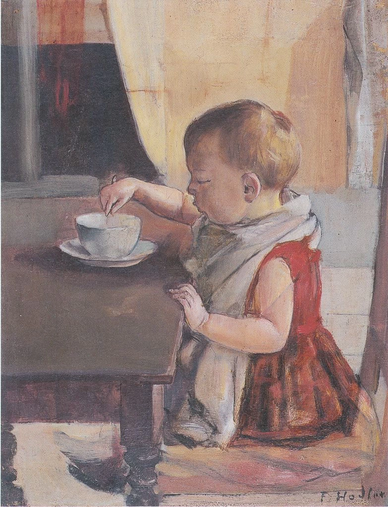 Bambino a tavola - 1889